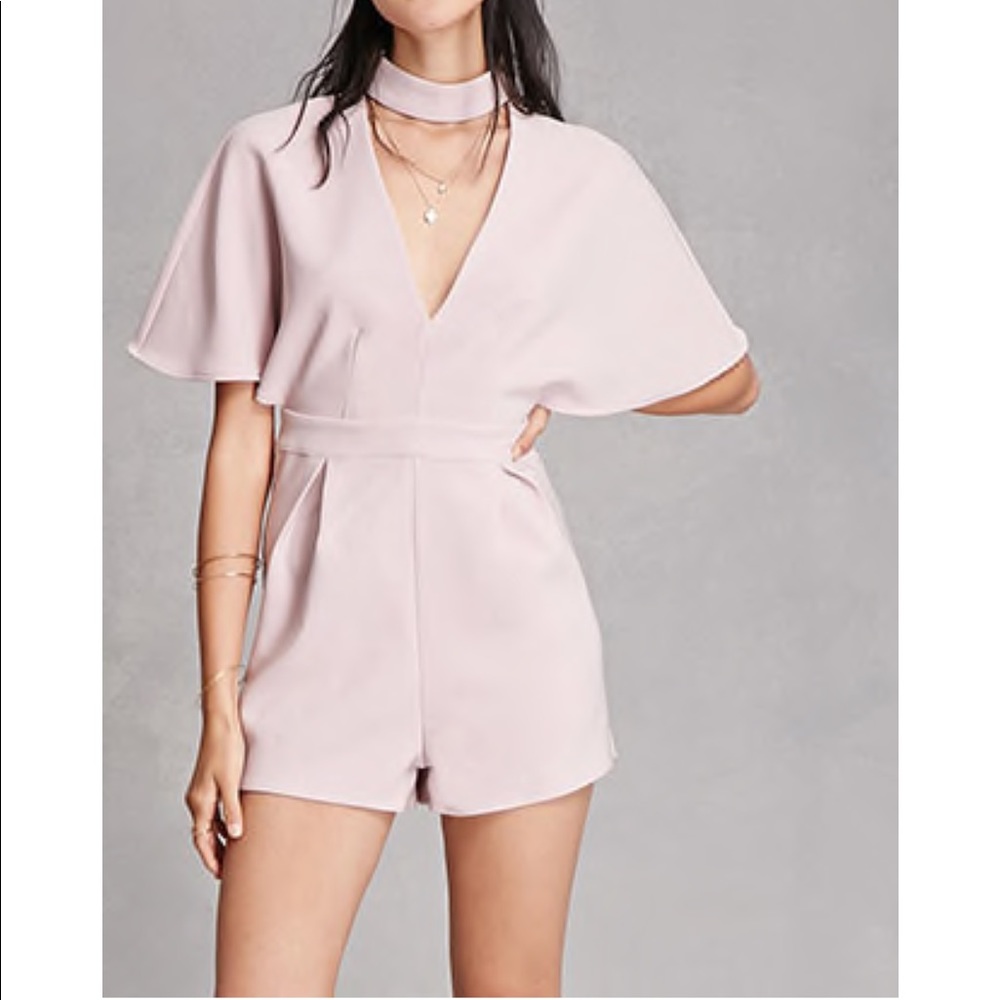 Forever21 mauve jumpsuit / romper